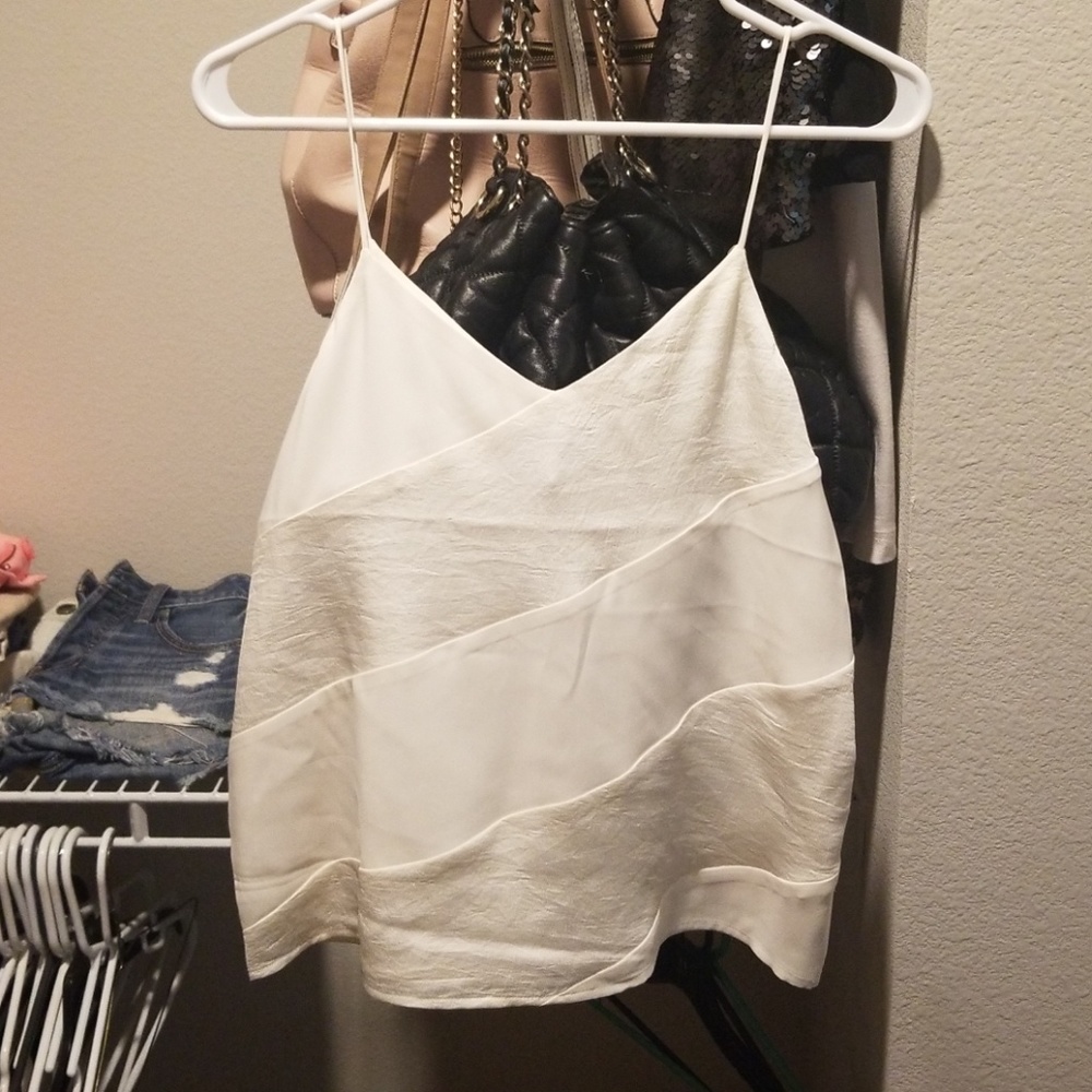 Express striped tank top